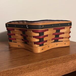 Longaberger Proudly American “Little Star” Basket